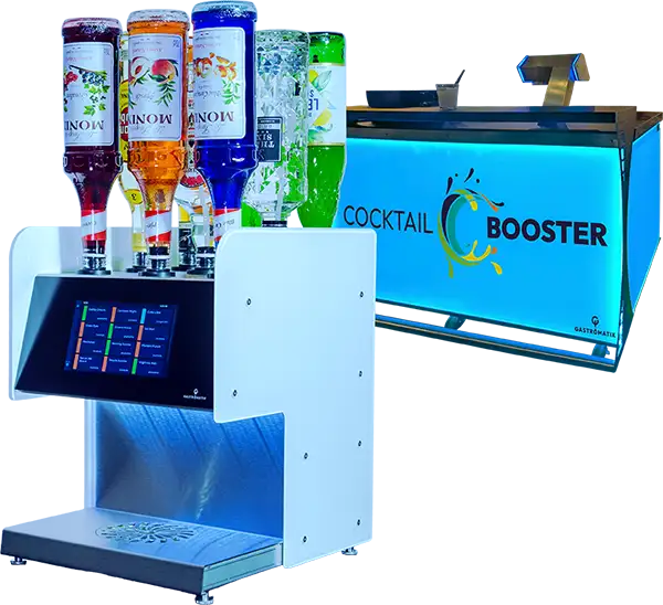Cocktail Booster Mini und Cocktail Booster Pro nebeneinander