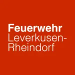 Schriftzug Feuerwehr Leverkusen-Rheindorf